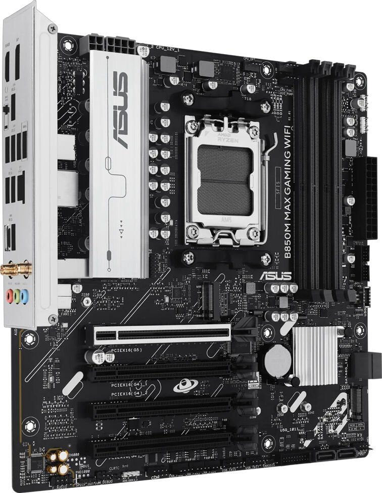 ASUS Mainboard B850M Max Gaming WIFI micro-ATX Sockel AM5 Retail