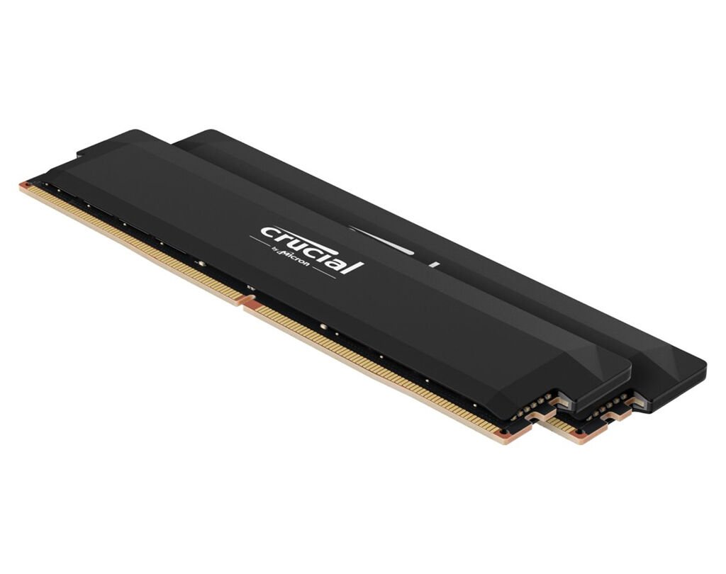 Crucial Pro OC 64 GB (2x 32GB) Kit UDIMM DDR5-6000 CP2K32G60C40U5B