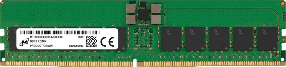 Micron 32 GB reg. ECC DDR5-6400 MTC20F2085S1RC64BH1T