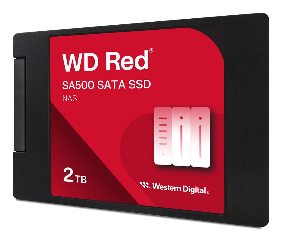 Western Digital Red NAS SA500 WDS200T2R0A-68CKB0 2000 GB 0,356 DWPD 2,5" 63,5mm SATA-3 24/7 SSD