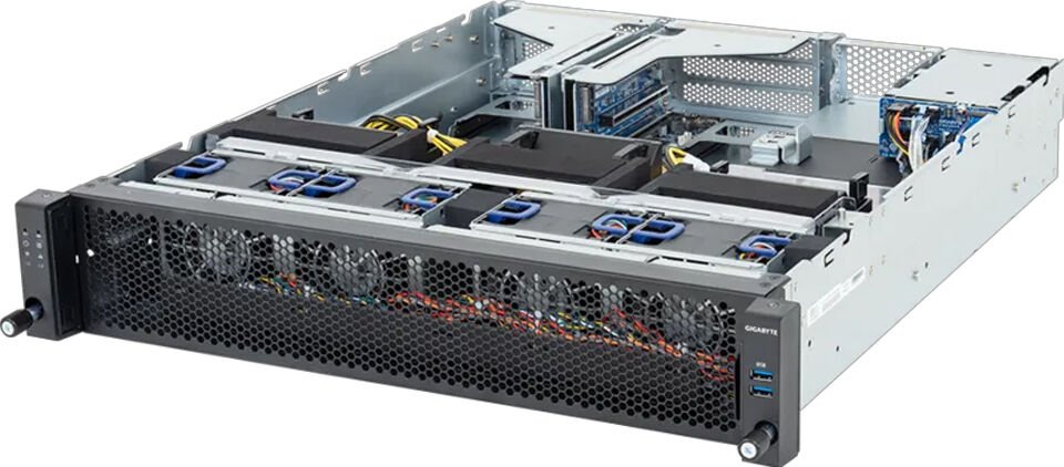 Gigabyte Barebone E263-Z34-AAJ1 (rev. 3.x) 2U Single Sockel SP5 6NE263Z34DR000ACJ1