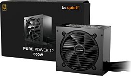 Be Quiet! BP002EU Pure Power 12 Netzteil ATX 3.1 650W (Gold) schwarz