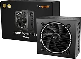 Be Quiet! BP026EU Pure Power 13 M Netzteil ATX 3.1 750W (Gold/CM-Full) schwarz