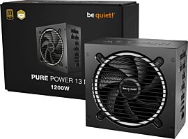 Be Quiet! BP029EU Pure Power 13 M Netzteil ATX 3.1 1200W (Gold/CM-Full) schwarz