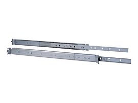 Inter-Tech Teleskopische Gleiter for Rack 1U 19" (48,3cm) 455m grau