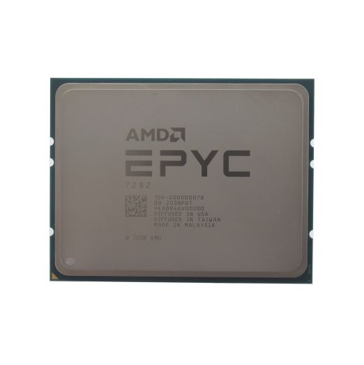 Unlocked AMD EPYC 7282 CPU Processor 16 Core 2.80GHz 64MB Cache 120W - 100-000000078