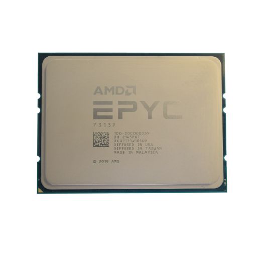 Unlocked AMD EPYC 7313P CPU Processor 16 Core 3.00GHz 128MB Cache 155W - 100-000000339