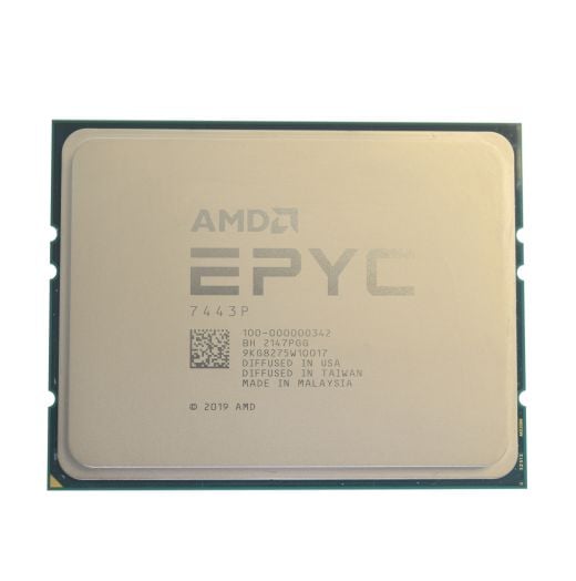 Unlocked AMD EPYC 7443P CPU Processor 24 Core 2.85GHz 128MB Cache 200W - 100-000000342
