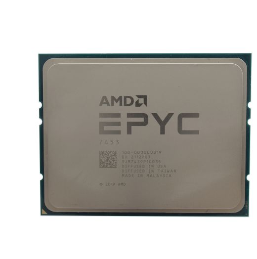 Unlocked AMD EPYC 7453 CPU Processor 28 Core 2.75GHz 64MB Cache 225W - 100-000000319