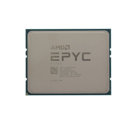 Unlocked AMD EPYC 7773X CPU Processor 64 Core 2.20GHz 768MB Cache 280W - 100-000000504