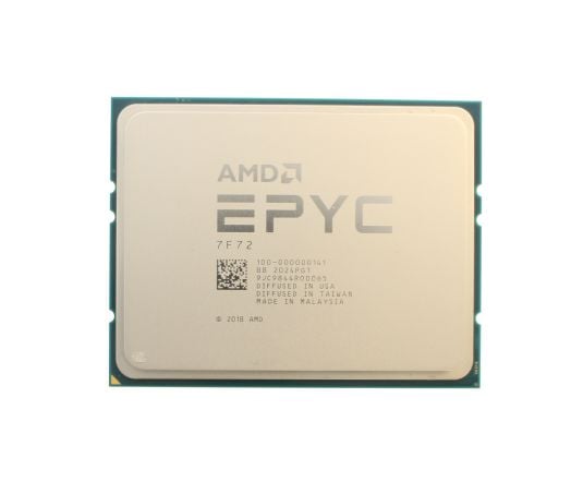 AMD EPYC 7F72 CPU Processor 24 Core 3.20GHz 192MB Cache 240W - 100-000000141