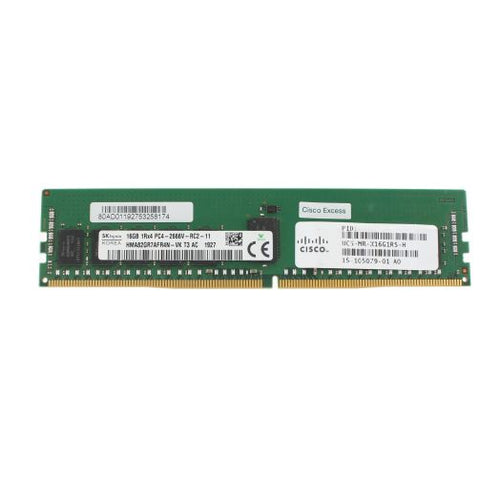 Cisco 16GB PC4-2666V-R ECC Memory Module - UCS-MR-X16G1RS-H