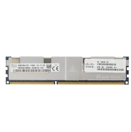 Cisco 32GB 4RX4 PC3-14900L (1866MHz) ECC Memory Module - UCS-ML-1X324RZ-A