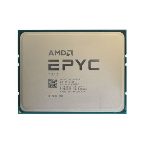 Dell AMD EPYC 7313 CPU Processor 16 Core 3.00GHz 128MB Cache 155W - 100-000000329
