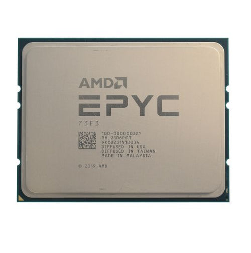 Dell AMD EPYC 73F3 CPU Processor 16 Core 3.50GHz 256MB Cache 240W - 100-000000321