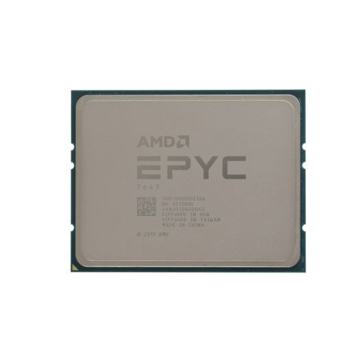 Unlocked AMD EPYC 7643 CPU Processor 48 Core 2.30GHz 256MB Cache 225W - 100-000000326