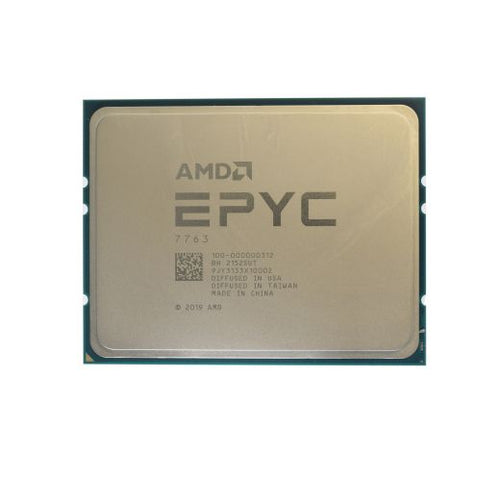 Dell AMD EPYC 7763 CPU Processor 64 Core 2.45GHz 256MB Cache 280W - 100-000000312