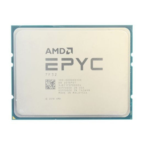 Dell AMD EPYC 7F32 CPU Processor 8 Core 3.70GHz 128MB Cache 180W - 100-000000139