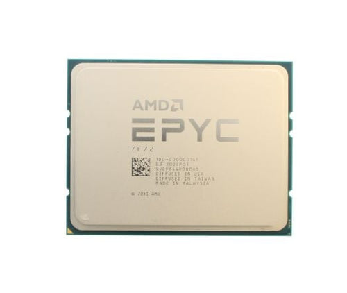 Dell AMD EPYC 7F72 CPU Processor 24 Core 3.20GHz 192MB Cache 240W - 100-000000141