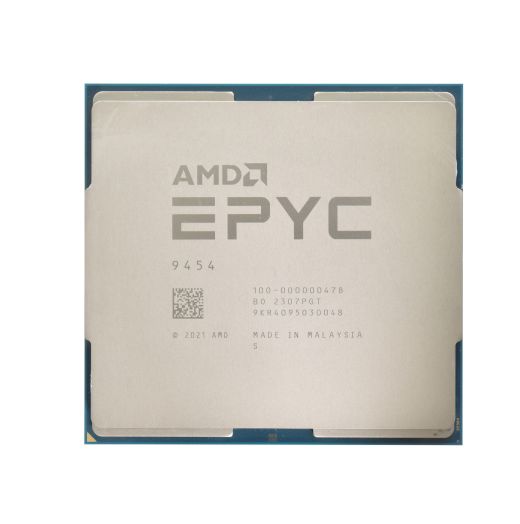 Dell AMD EPYC 9454 CPU Processor 48 Core 2.75GHz 256MB Cache 290W - 100-000000478