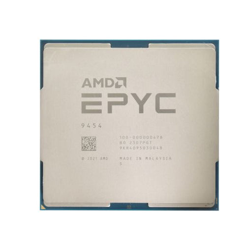 Dell AMD EPYC 9454 CPU Processor 48 Core 2.75GHz 256MB Cache 290W - 100-000000478