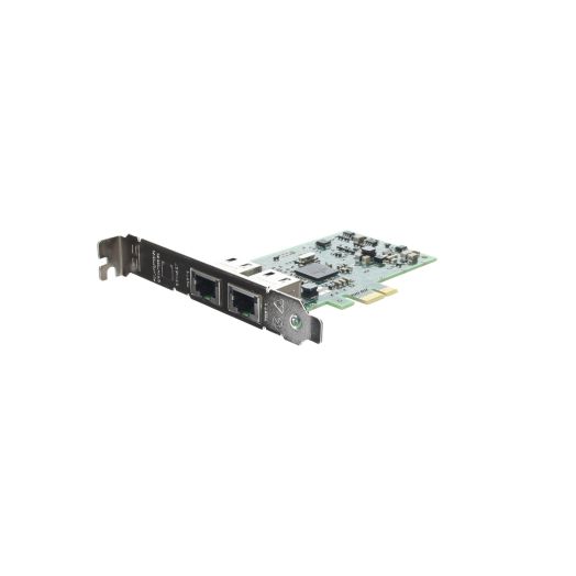 Dell Broadcom 5720 1GB Dual Port RJ-45 Full Height Network Card - 0FCGN
