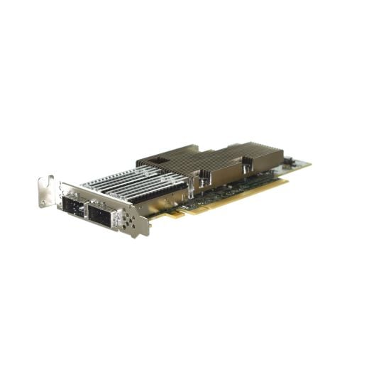 Dell Broadcom 57508 Dual Port 100GB QSFP56 Low Profile Network Card - 61RP9