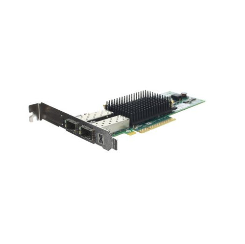 Dell Emulex LPe32002-M2-D Dual Port 32GB SFP+ Full Height Fibre Channel Host Bus Adapter - MHFHK