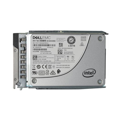 Dell Intel D3-S4510 Series 2.5" 3.84TB 6GBPS SATA SSD Drive - DC29P SSDSC2KB038T8R