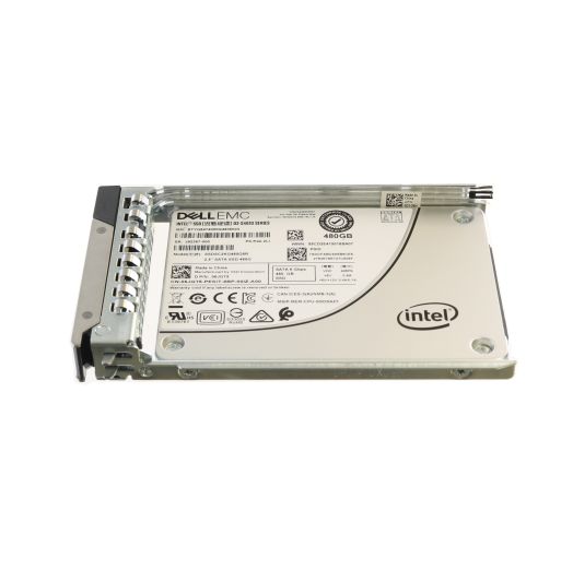 Dell Intel D3-S4610 Series 2.5" 480GB 6GBPS MU SATA SSD Drive - 6JGT5 SSDSC2KG480G8R
