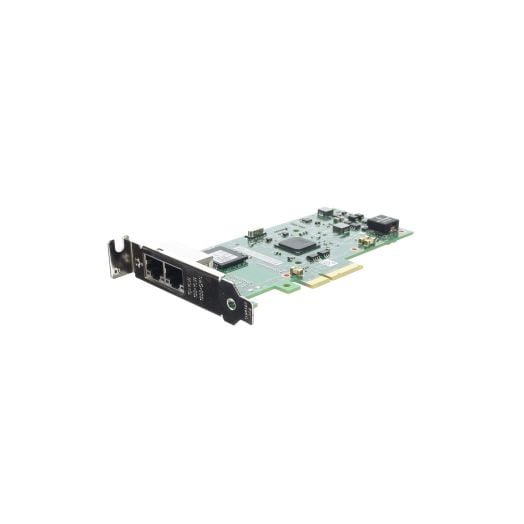 Dell Intel I350-T2 1GB Dual Port RJ-45 Low Profile Network Card - 8WWC9
