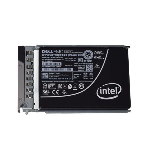 Dell Intel Optane DC PX4800X Series 2.5" 375GB NVMe WI SSD Drive - 3DM57 SSDPE21K375GAT