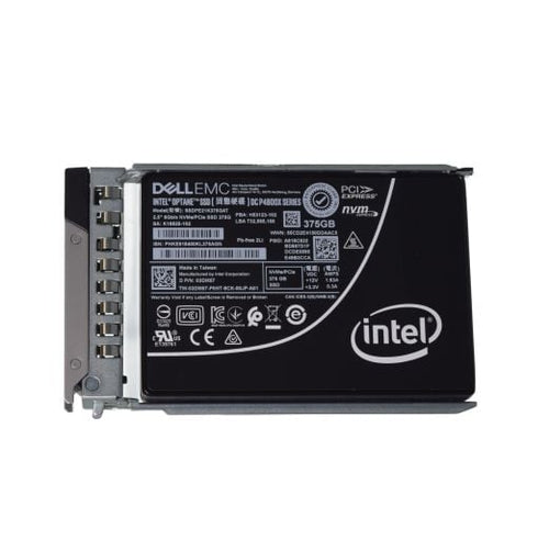 Dell Intel Optane DC PX4800X Series 2.5" 375GB NVMe WI SSD Drive - 3DM57 SSDPE21K375GAT