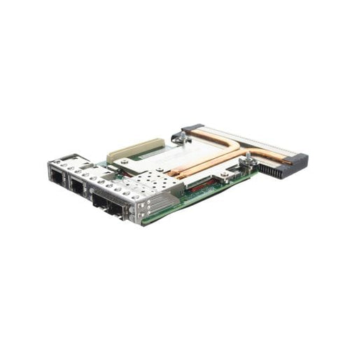 Dell Intel X520 I350 Quad Port 2 x 1GB RJ-45 + 2 x 10GB SFP+ Network Daughter Card - C63DV