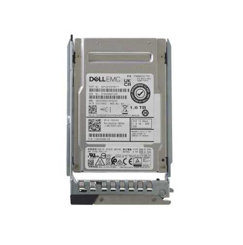 Dell Kioxia 2.5" 1.6TB 12GBPS SED SAS SSD Drive - KDCKV KPM6WVUG1T60