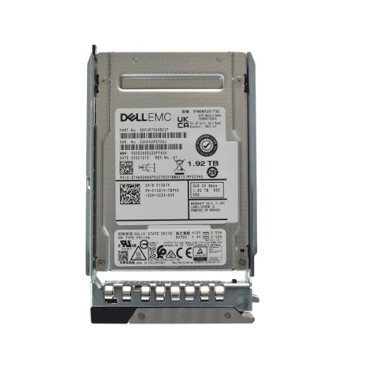 Dell Kioxia 2.5" 1.92TB 24GBPS SAS SED MU SSD Drive - 1081V KPM6WVUG1T92