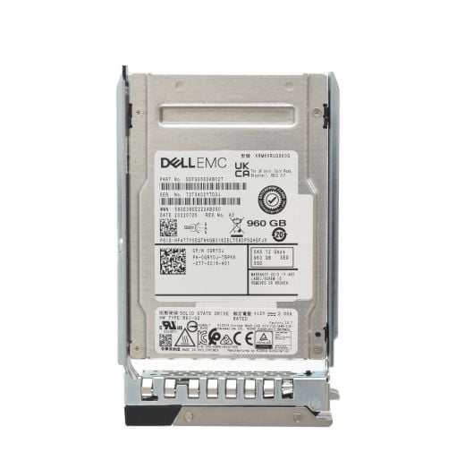 Dell Kioxia 2.5" 960GB 12GBPS RI SAS SSD Drive - GRY0J KRM6VRUG960G