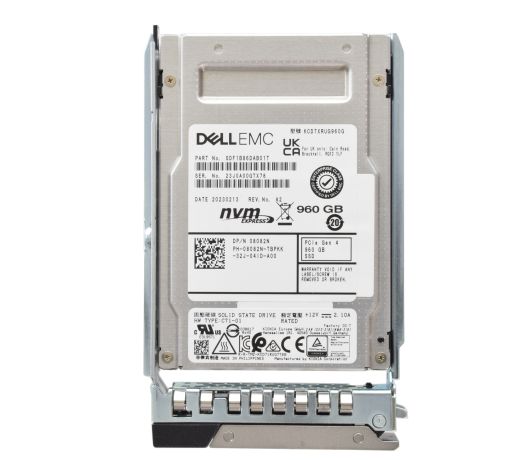 Dell Kioxia 2.5" 960GB Gen 4.0 NVMe RI SSD Drive - 8082N KCD7XRUG960G