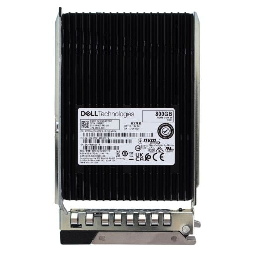 Dell Micron 2.5" 800GB Gen 4 MU NVMe SSD Drive - XM80T MTFDKCC800TFS