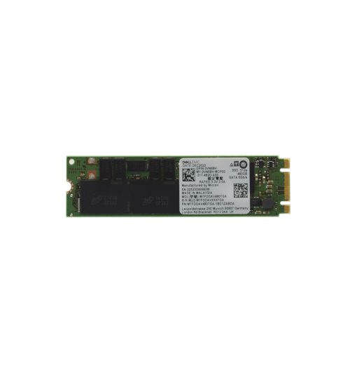 Dell Micron 480GB 6GBPS 512e M.2 2280 SATA SSD Drive - VN68H MTFDDAV480TGA