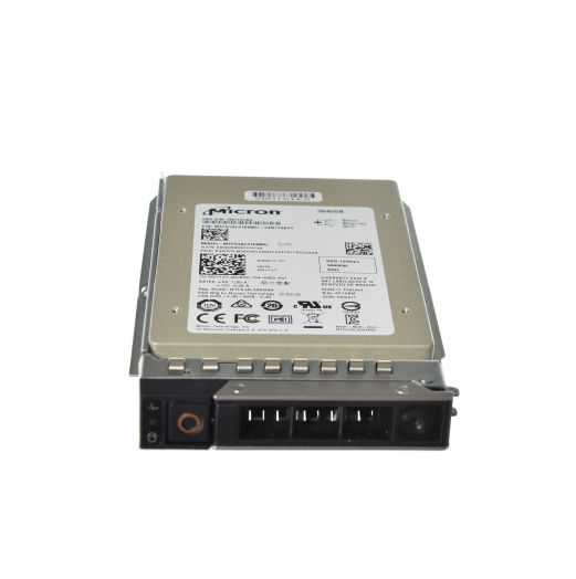 Dell Micron S610DC 2.5"3.84TB 12GBPS 512e RI SAS SSD Drive - GYT27 MTFDJAL3T8MBU