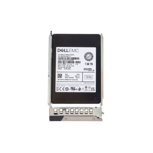 Dell Samsung PM9A3 2.5" 7.68TB Gen 4 RI NVMe SSD Drive - 30FX3 MZ-QL27T60