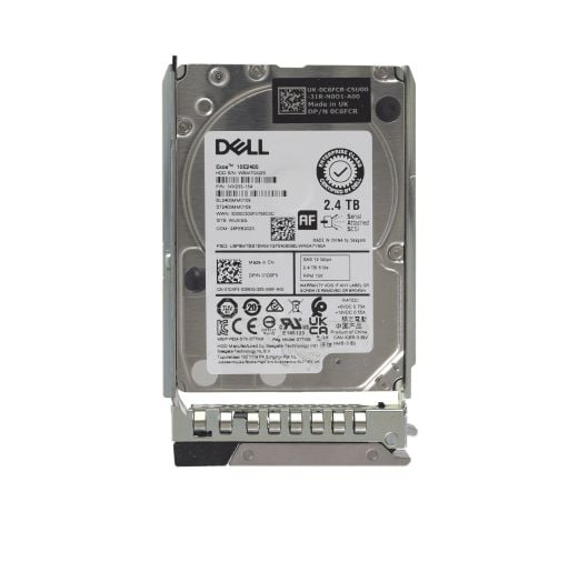 Dell Seagate 2.5" 2.4TB 10K 12GBPS 512e SAS Hard Drive - 1D0F5 ST2400MM0159