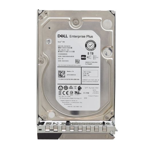 Dell Seagate 3.5" 8TB 7.2K 12GBPS 4Kn SAS Hard Drive - W6YC4 ST8000NM0065