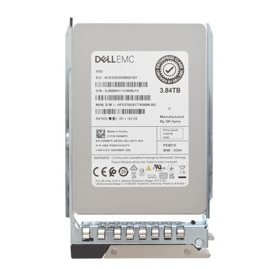Dell SK Hynix 2.5" 3.84TB Gen 4 NVMe RI SSD Drive - V6WP5 HFS3T8GECTX088N
