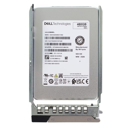 Dell SK Hynix 2.5" 480GB 6GBPS MU SATA SSD Drive - MKYJJ HFS480G3E2X149N