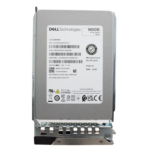 Dell SK Hynix 2.5" 960GB Gen 4 RI NVMe SSD Drive - 26WJ0 HFS960GEETX099N