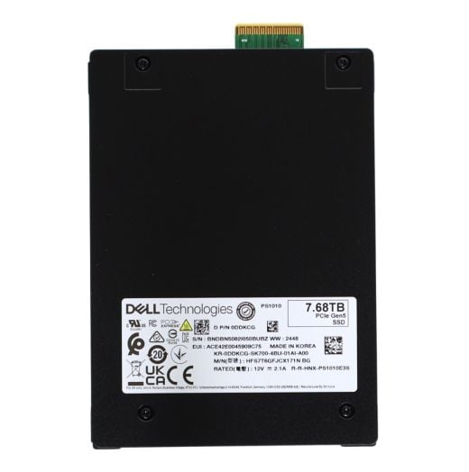 Dell SK Hynix E3.S 7.68TB Gen 5 NVMe SSD Drive - DDKCG HFS7T6GFJCX171N