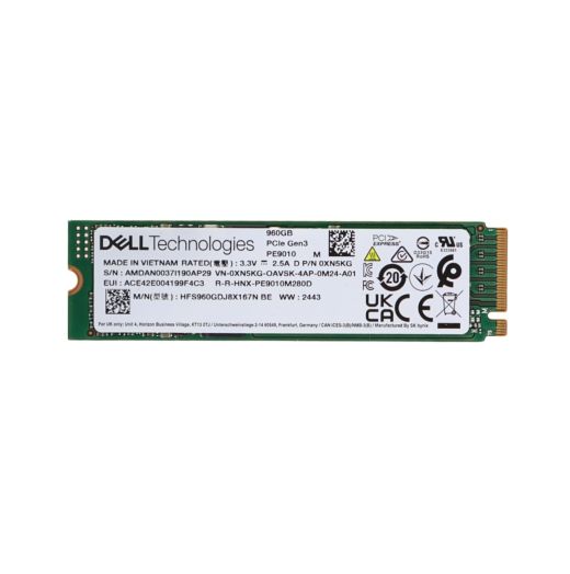 Dell SK Hynix M.2 960GB Gen 3 RI NVMe SSD Drive - XN5KG HFS960GDJ8X167N