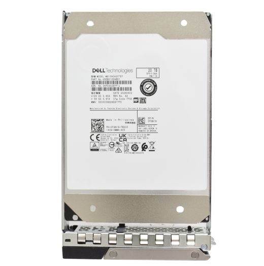 Dell Toshiba 3.5" 20TB 7.2K 6GBPS SATA Hard Drive - FGN19 MG10ACA20TEY